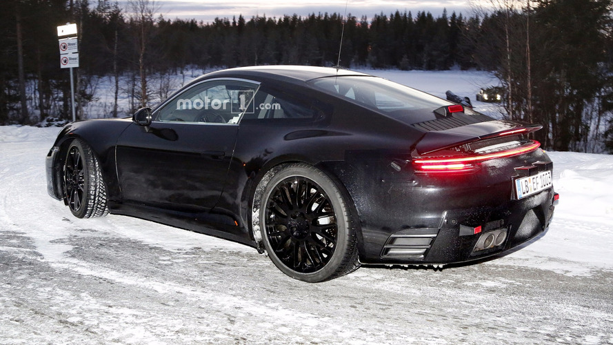 2019 Porsche 911 spy photo