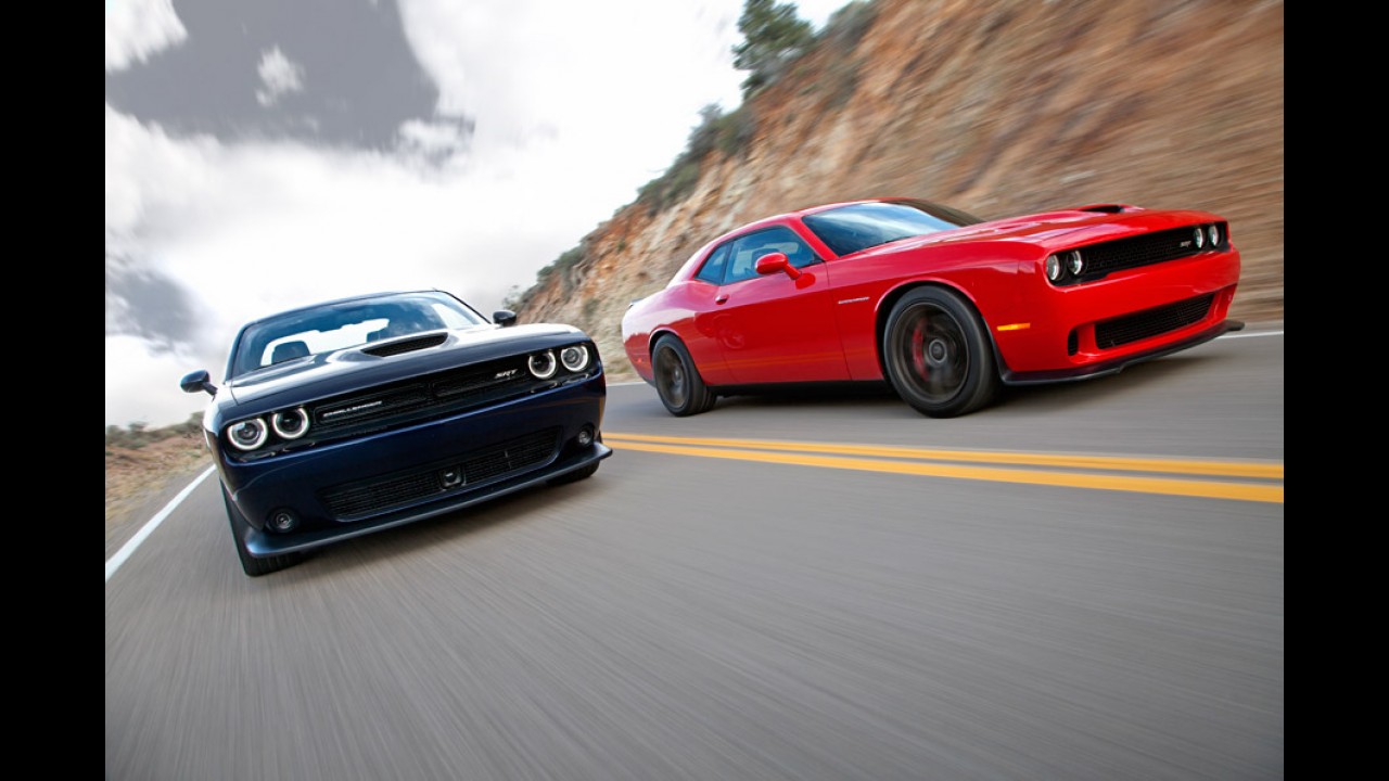 Dodge deve trazer versões Hellcat do Charger e Challenger ao Brasil