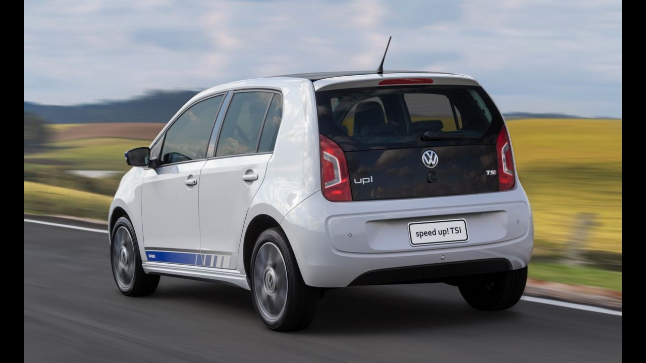 VW up! TSI fica mais caro um mês após o lançamento e sai por R$ 43.990