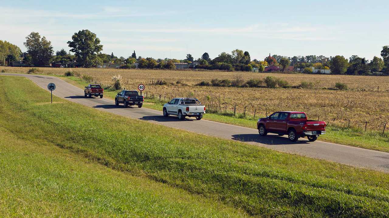 Crítica de pick-ups: Amarok, NP300 Frontier, Hilux y Ranger