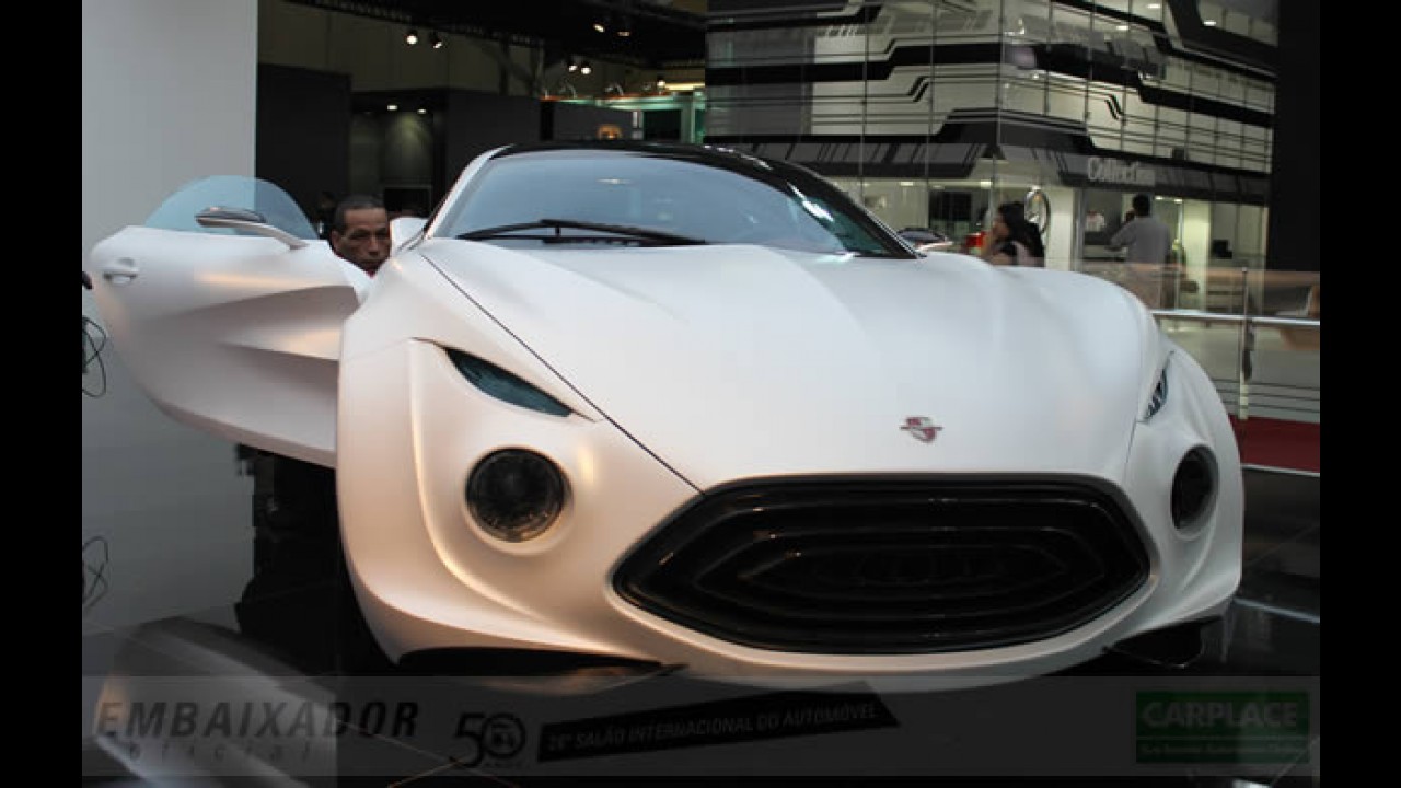 Vorax - Fotos do superesportivo brasileiro no Salão do Automóvel