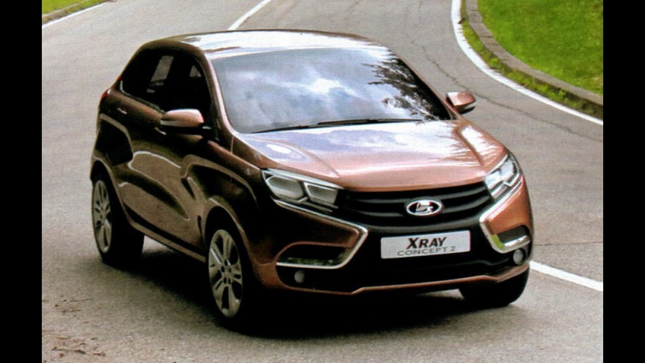Salão de Moscou: Lada surpreende com visual dos conceitos Vesta e X-Ray