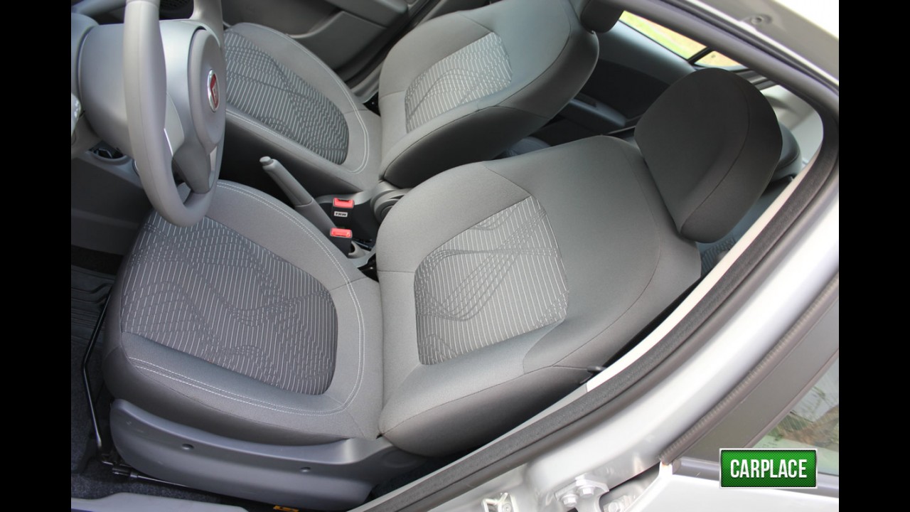 Garagem CARPLACE: Detalhes do acabamento interno do Novo Palio Attractive 1.0