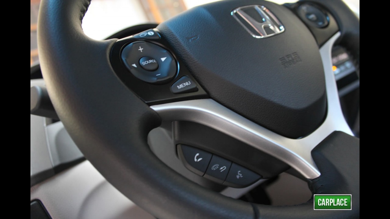 Garagem CARPLACE: Detalhes do acabamento interno do Novo Honda Civic 2012