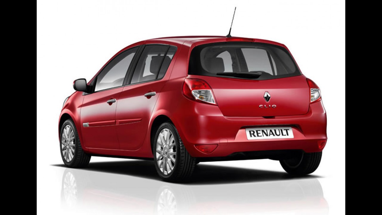 Renault lança série especial Clio Limited Collection na Itália