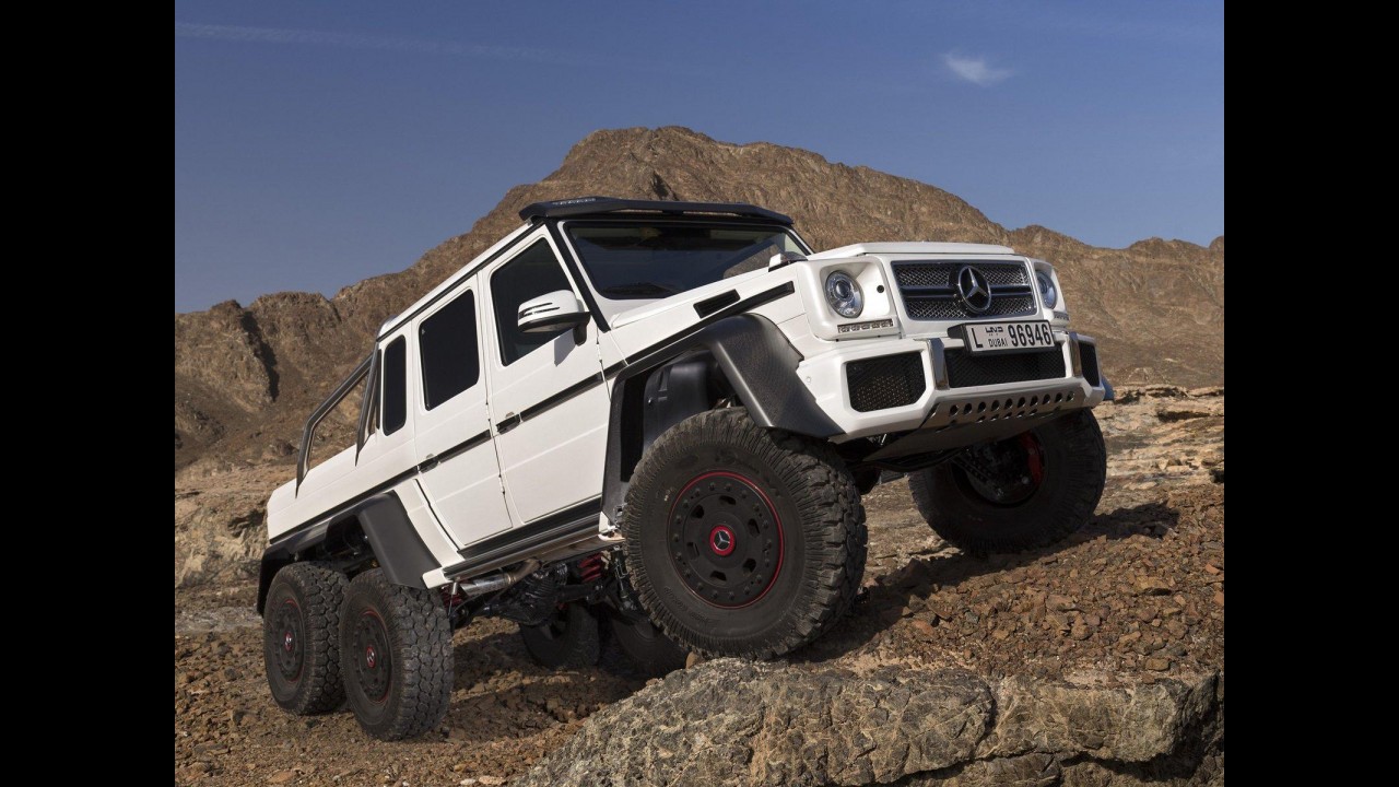Mercedes-Benz confirma produção do monstruoso G63 AMG 6x6