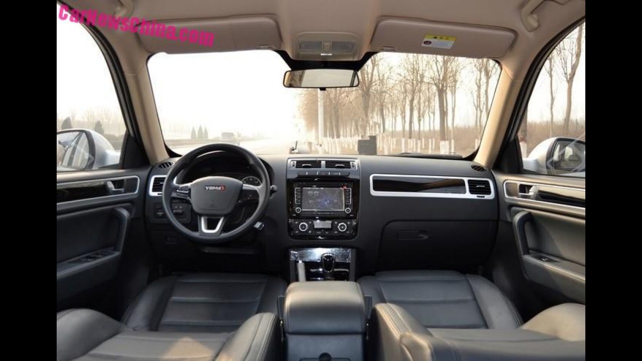"Touareg" com detalhes de Land Rover e Audi: este é o chinês Yema T70