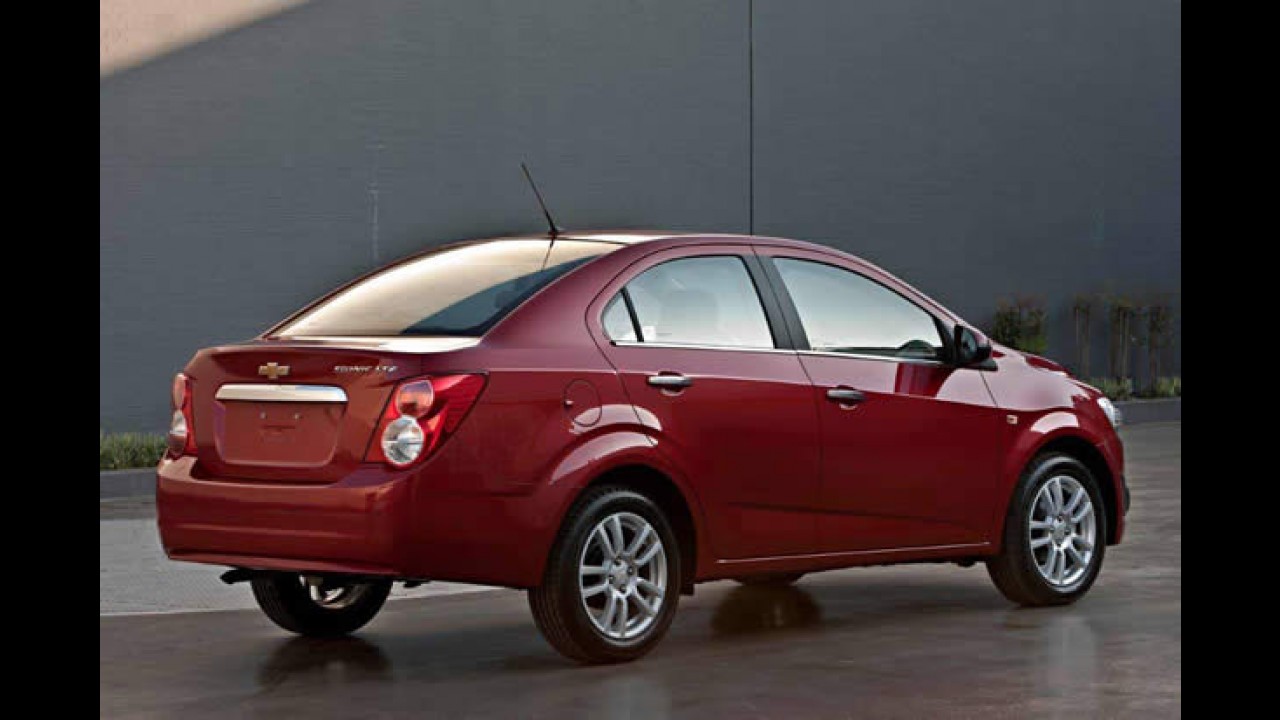 Agile e Sonic não constam mais do site da GM brasileira