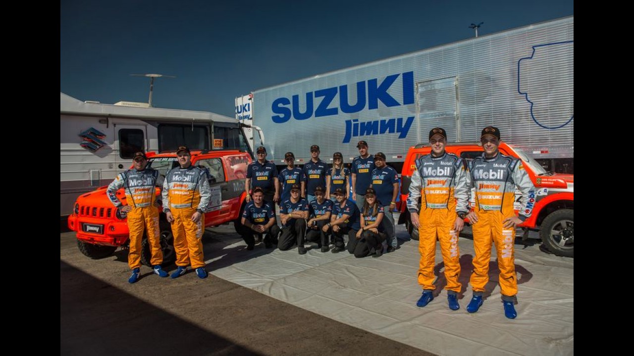 Suzuki Jimny estreia no Rally dos Sertões 2014 e completa prova