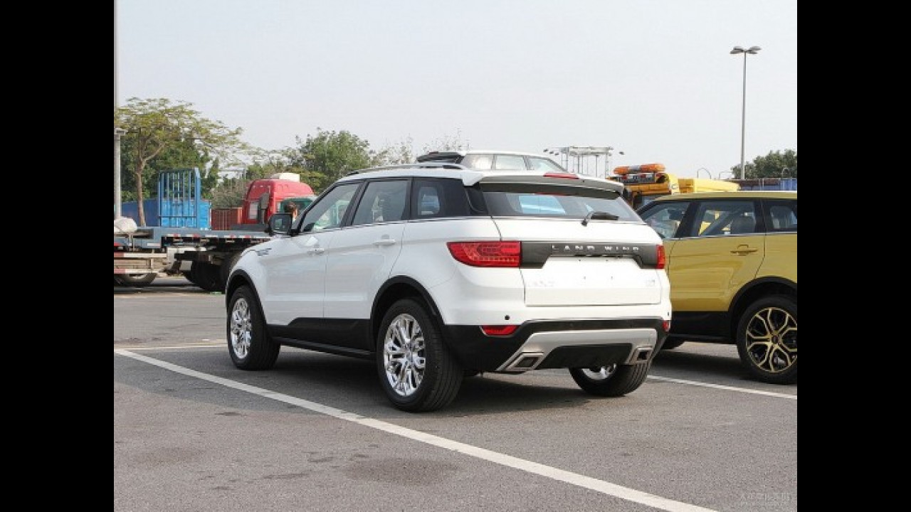Land Rover vai questionar autoridades sobre plágio no caso do Landwind X7