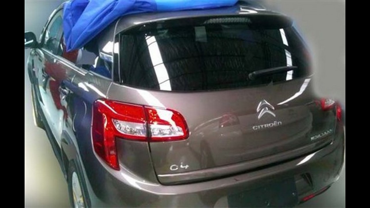 Novo Citroën C4 Aircross foi flagrado na China