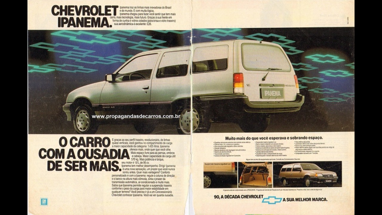 Carros para sempre: Chevrolet Kadett - "O carro da próxima década"