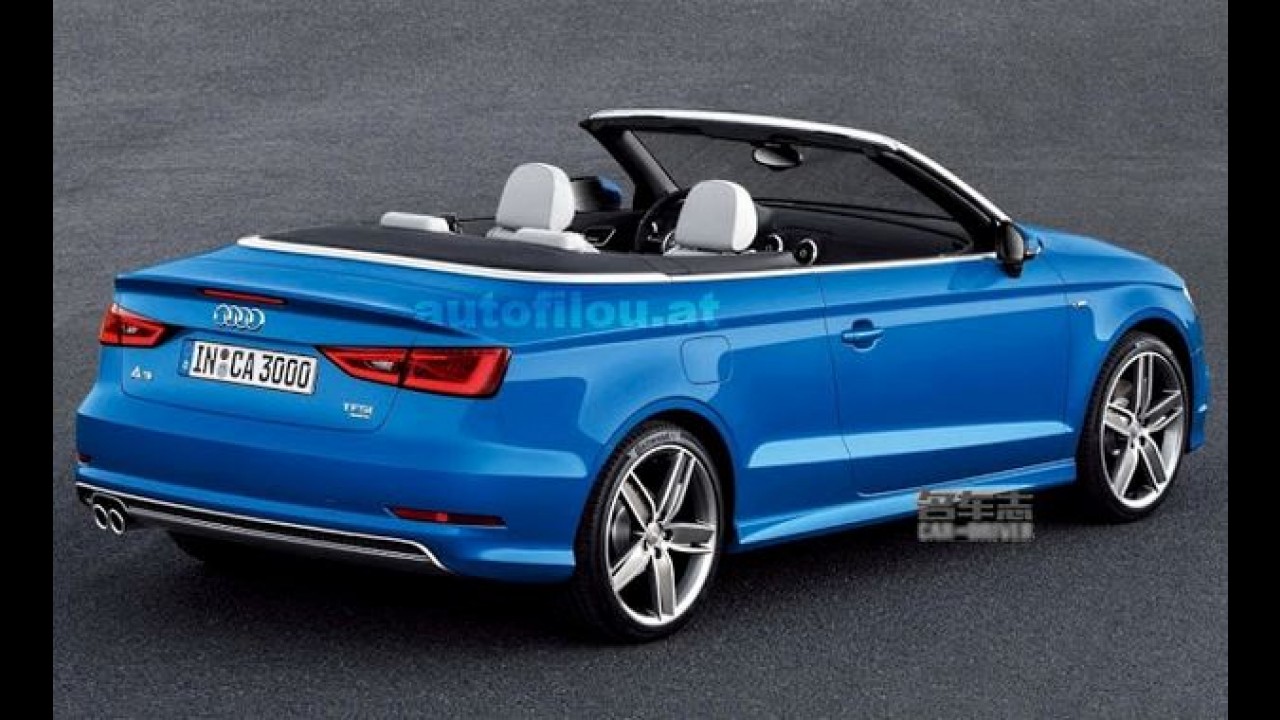 Audi A3 Cabriolet: vazam as primeiras fotos antes de Frankfurt