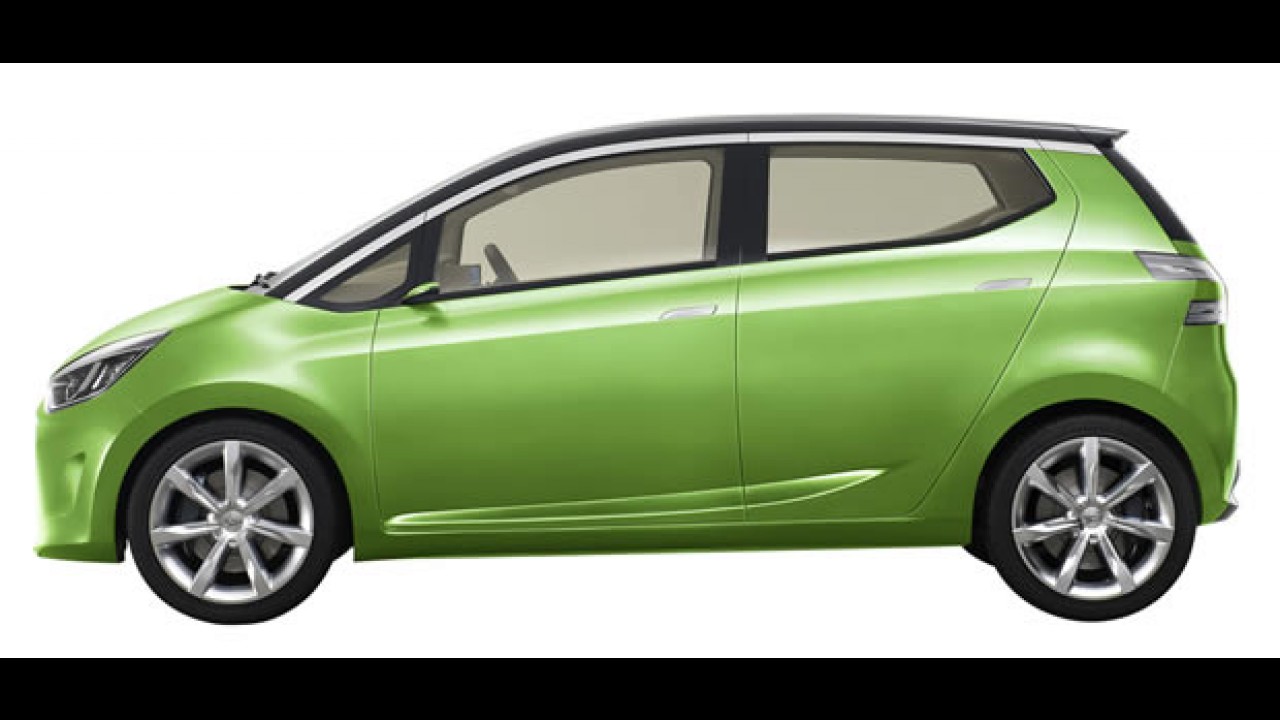 Daihatsu revela o moderno A-Concept - Protótipo tem consumo de 30 km/litro