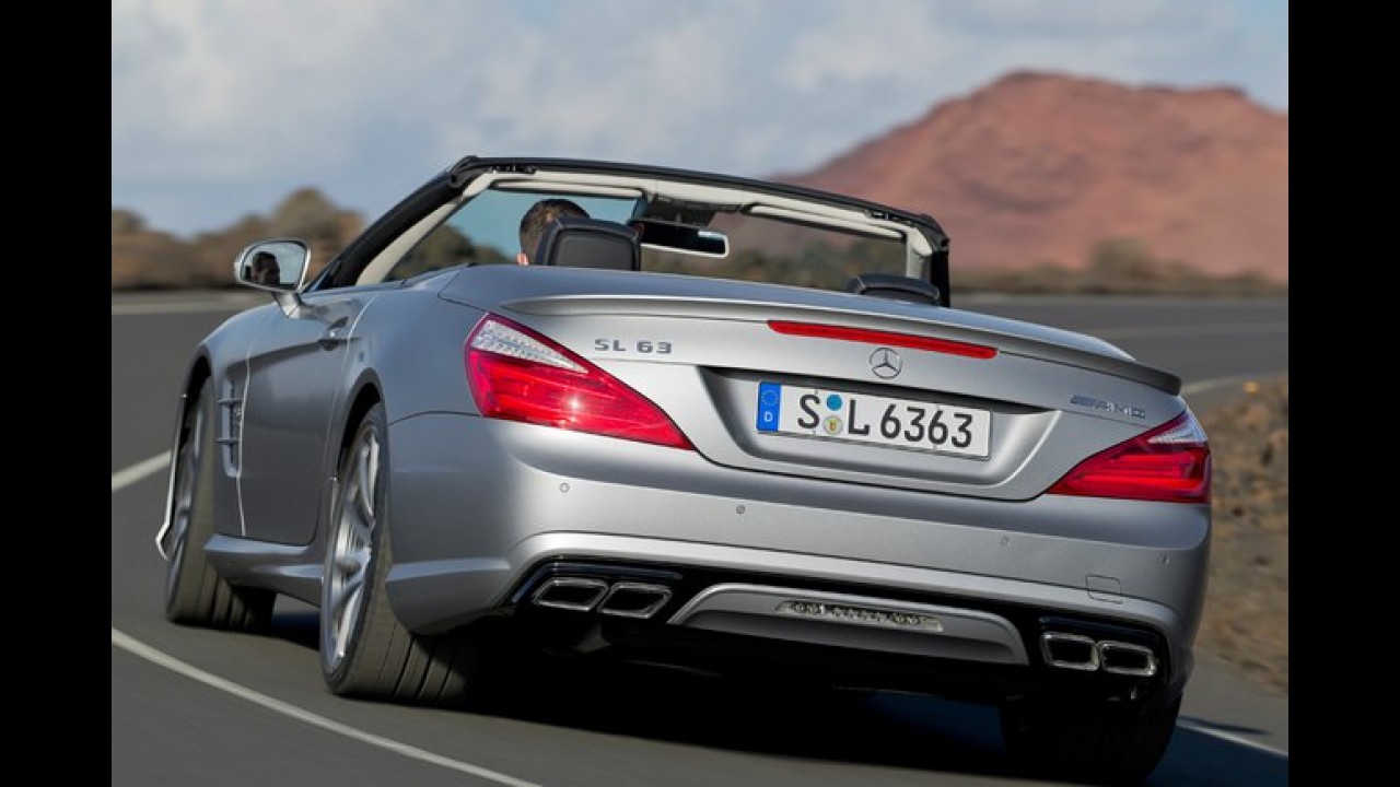 Salão do Automóvel: Mercedes faz lançamento dos novos SL 350 e SL 63 AMG