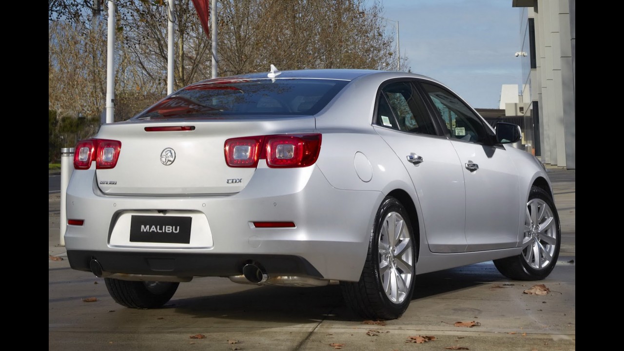 Holden apresenta sua versão da nova geração do Malibu para Austrália e Nova Zelândia