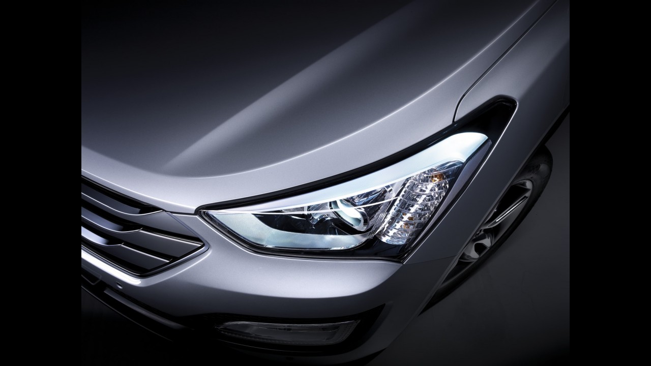 Hyundai revela novas imagens da nova geração do SUV Santa Fe