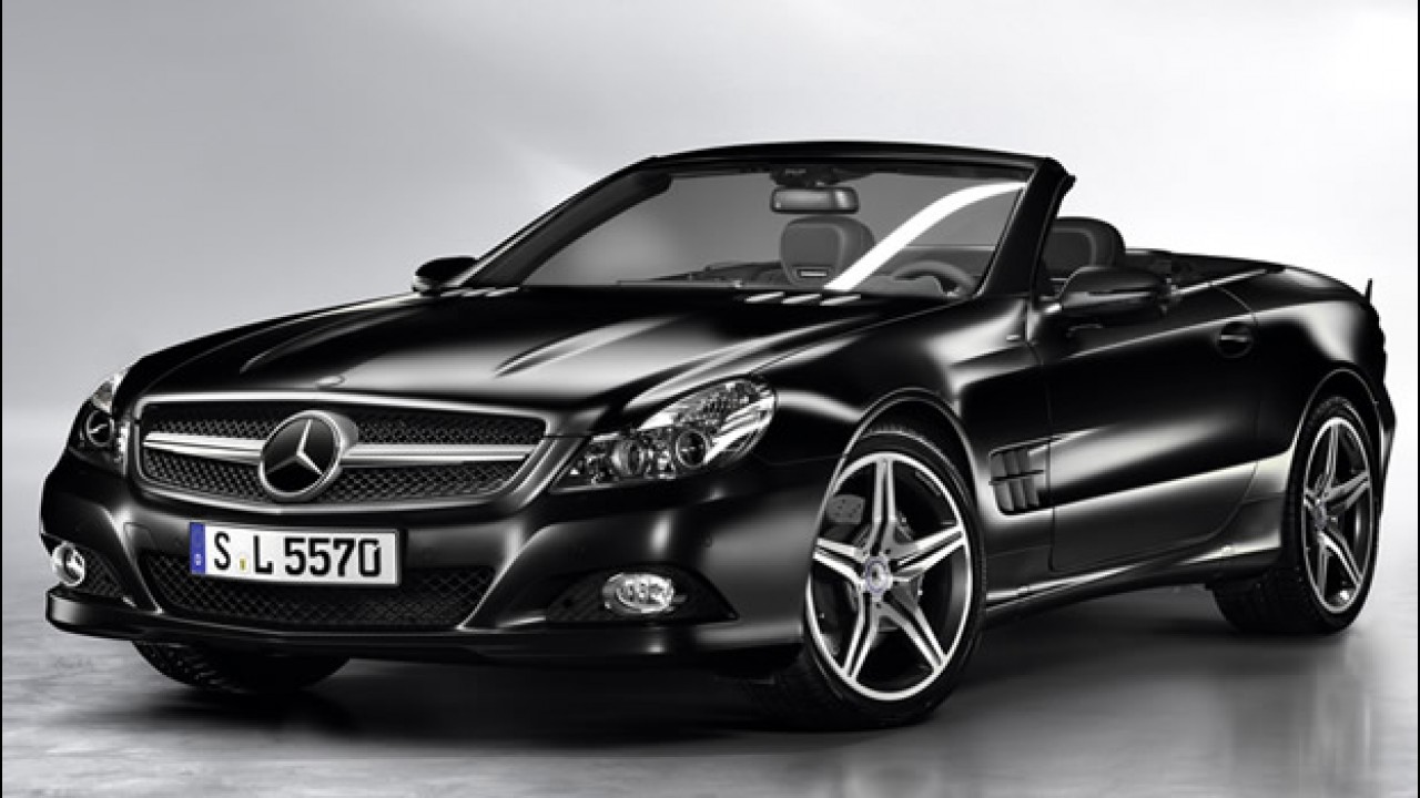 Traje de gala: Mercedes SLK e SL em edições especiais