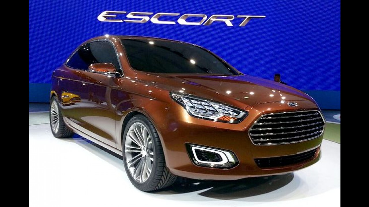 Novo Ford Escort tem imagens de patente vazadas na China