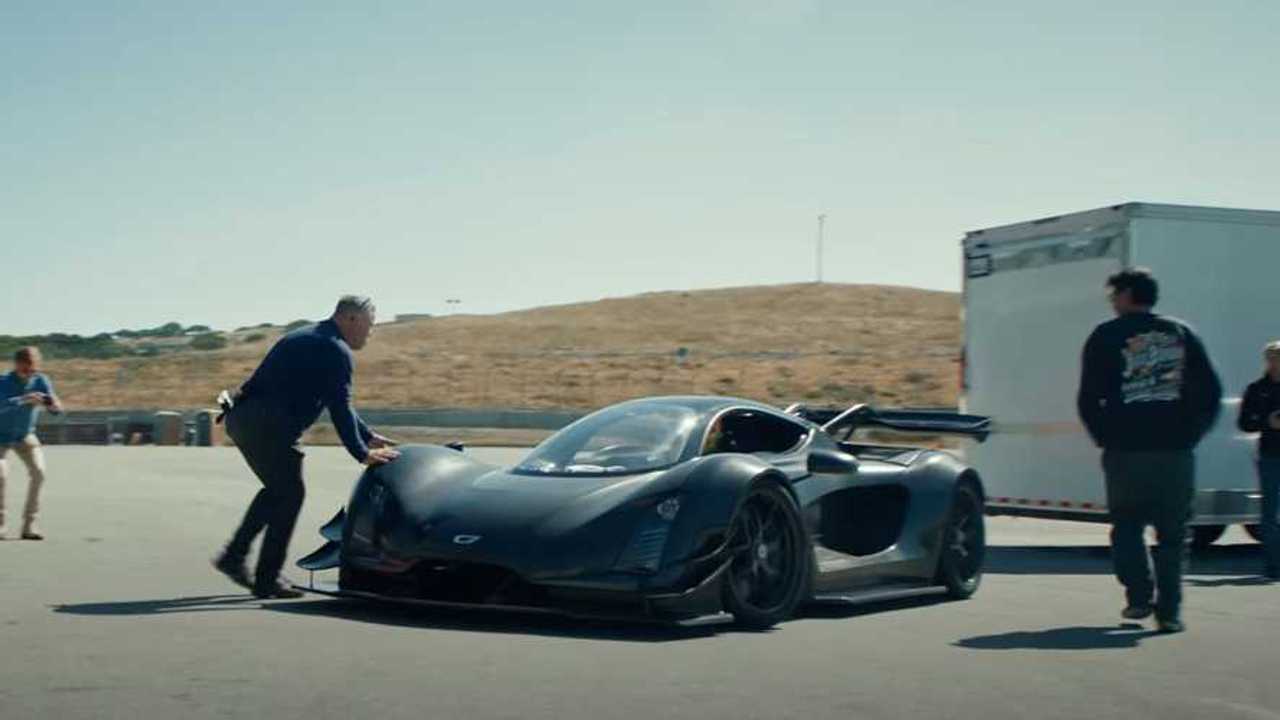 Czinger 21C en el récord de Laguna Seca