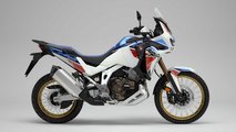 2022 Honda CRF1100L Africa Twin Adventure Sports - Pearl White Blue Red - Right Side