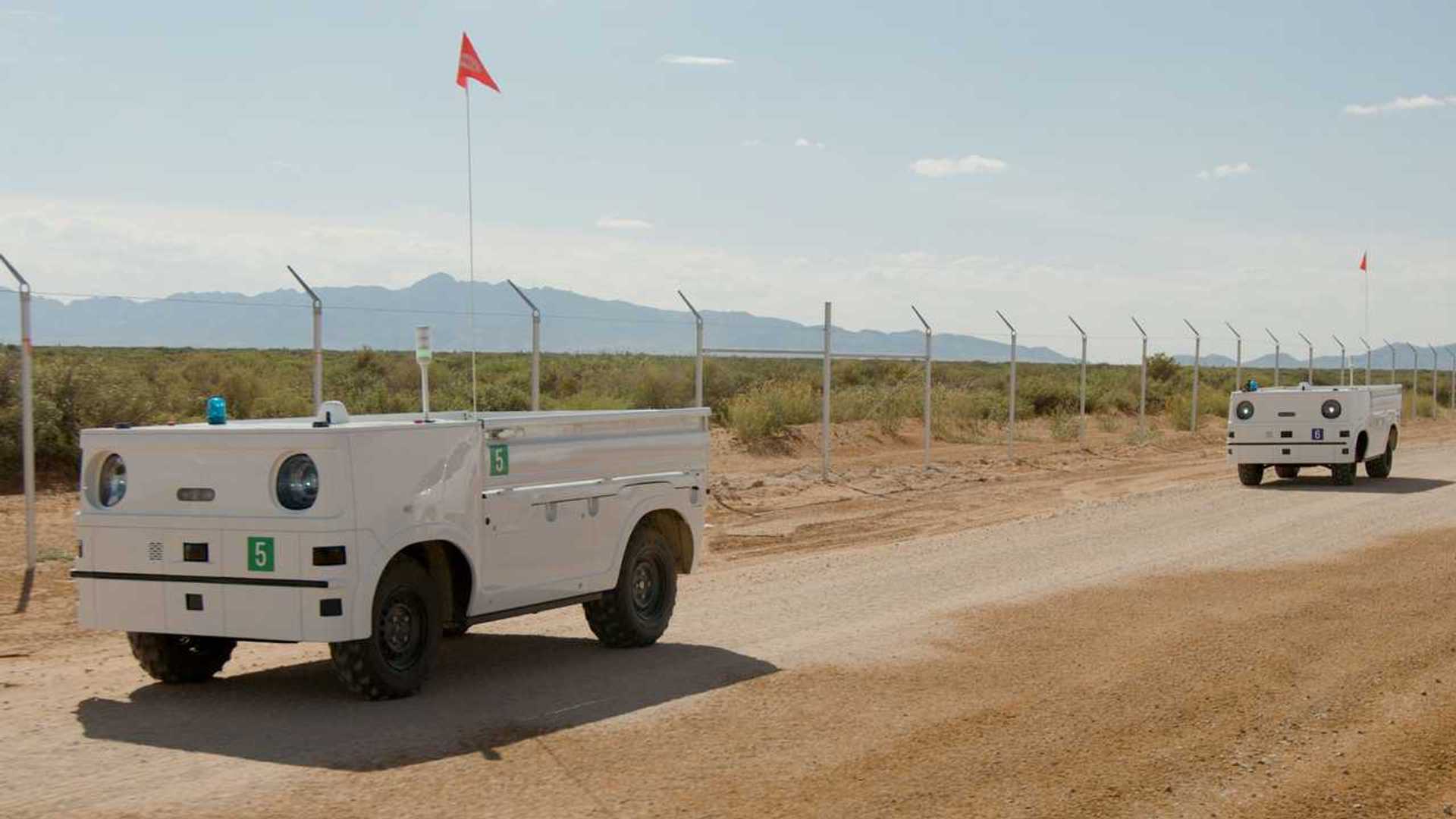 Honda Prototype Autonomous Work Vehicle On Road