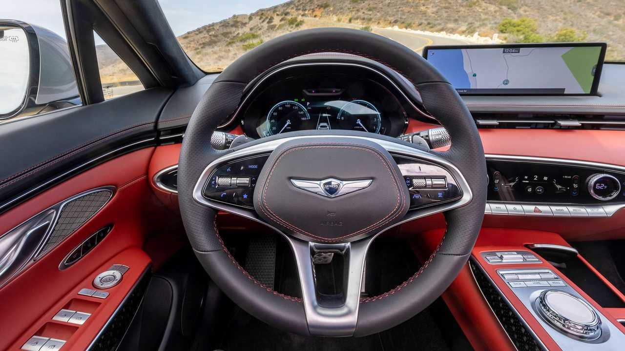 2022 Genesis GV70 interior