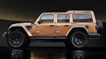 Jeep Wrangler übersehen SEMA Konzept