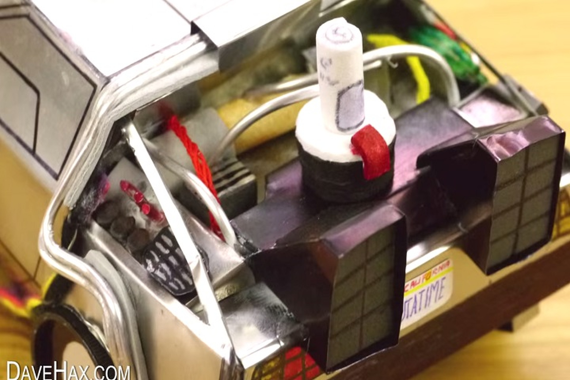 Watch How a Pepsi Can Becomes a DeLorean Time Machine
