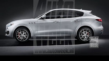 2016 Maserati Levante leaked official image