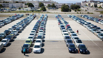 Toyota Prius parade