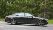 Mercedes S Class facelift spy photo