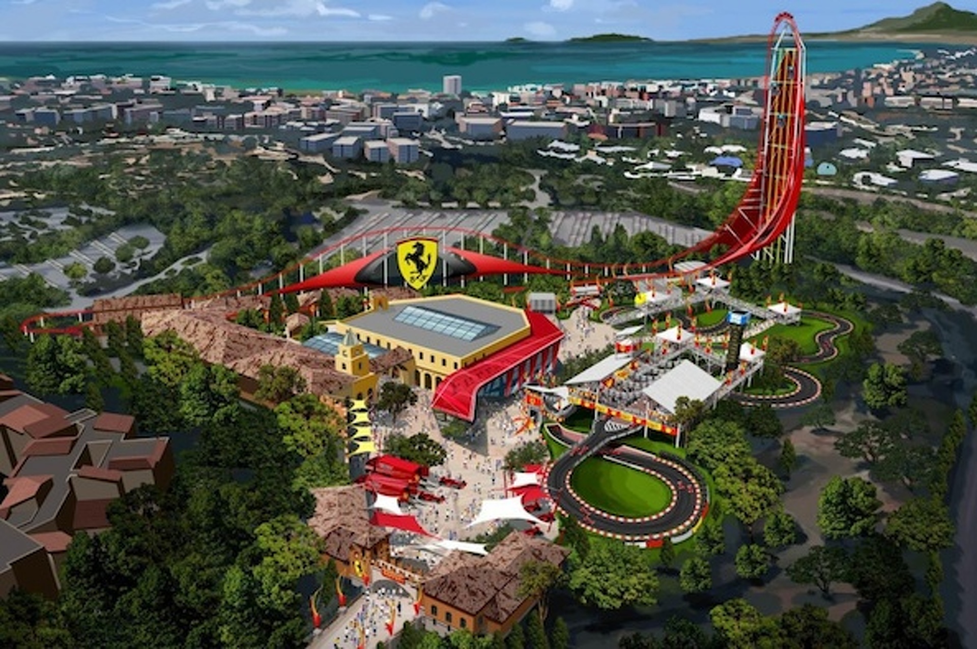 Ferrari Land Coming to Spain in 2016