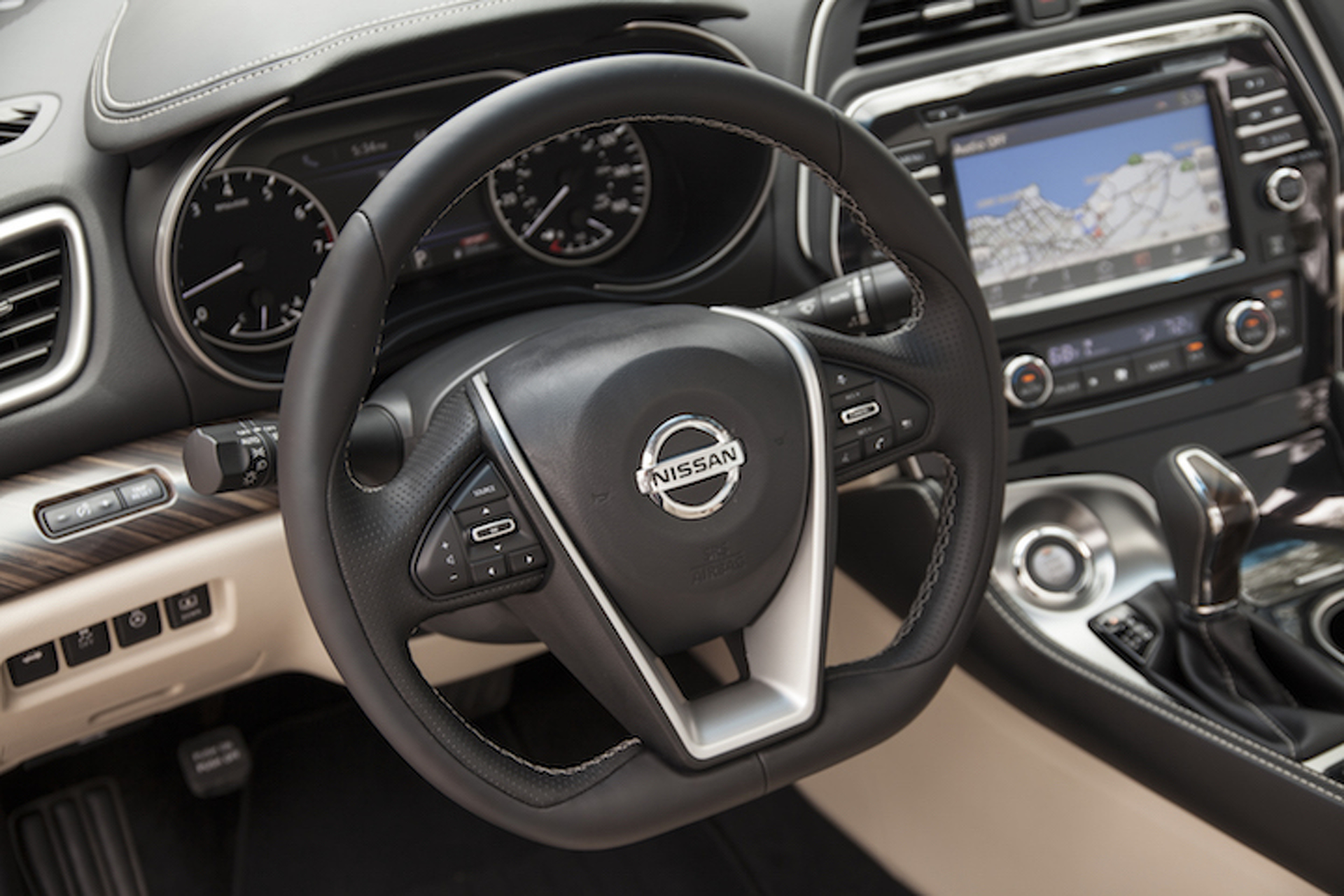 2016 Nissan Maxima Pairs New Styling with Sporty Implications: Review