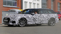 Audi RS4 Avant spy photos