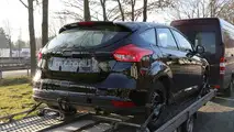 2018 Ford Focus chassis testing mule spy photo