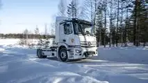 FOTO - Mercedes eActros: test al Circolo Polare