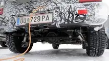 Mercedes-Benz EQG Suspension Spy Photo