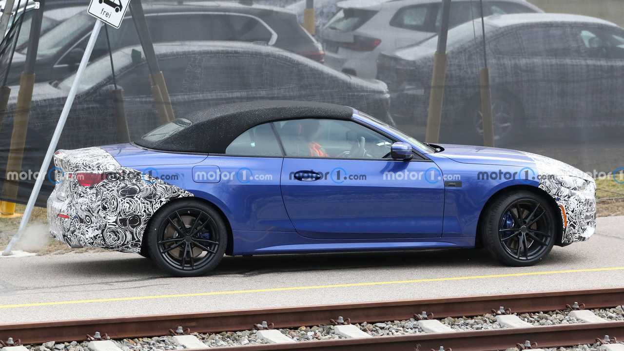 2024 BMW 4 Series Convertible Spied Hiding Modest Mid-Cycle Refresh