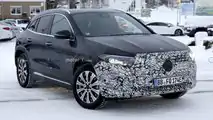 Mercedes EQA Facelift Spy Photos
