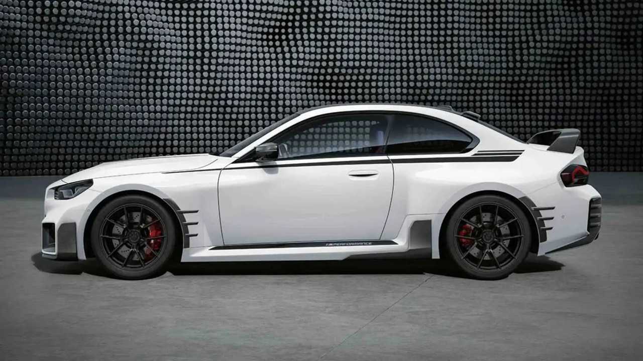 BMW M2 del 2023 con componenti M Performance
