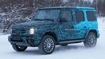 Mercedes-Benz EQG Spy Photos