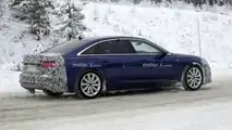Audi A6 Facelift (2023) auf neuen Erlkönigbildern vom Dezember 2022