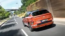 Foto - Hyundai Kona elettrica 2023 prototipo - Prova 
