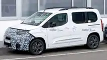 Refreshed Opel Combo-e Life Spy Photos