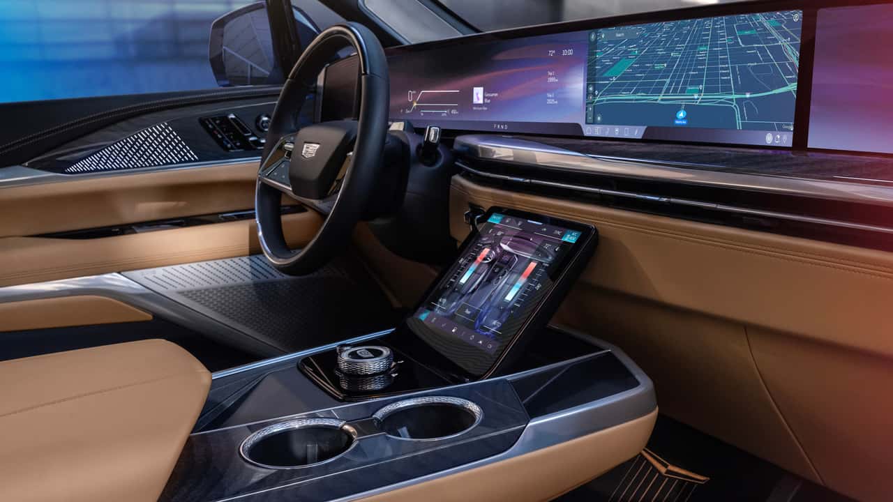 2025 Cadillac Escalade IQ Interior Infotainment