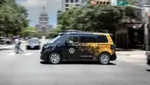 Volkswagen ID. Buzz AD Testing In Austin side profile