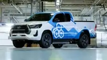 Toyota hydrogen-fueled Hilux Prototype pick-up