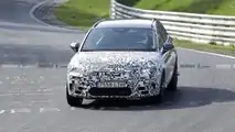 Photos espion de la Cupra Leon Sportstourer 2024