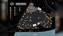 Harley-Davidson Homecoming 2023 Veterans Park Map